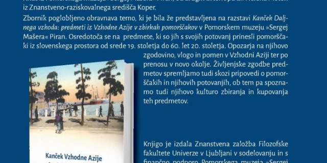 Vabilo na predstavitev knjige: Kanček Vzhodne Azije